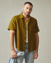 Men's Linen Shirt - Fir Green